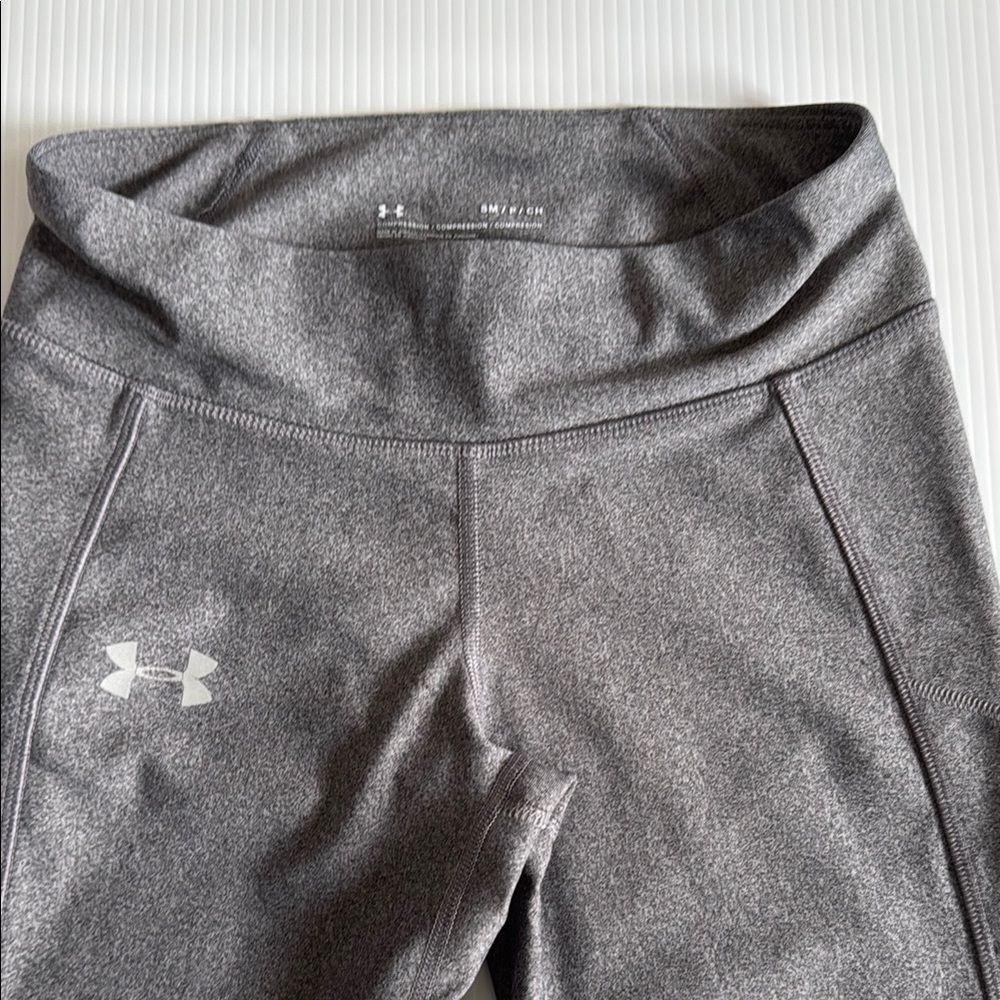 Under Armour Gray Compression Leggings. 
Women’s size small